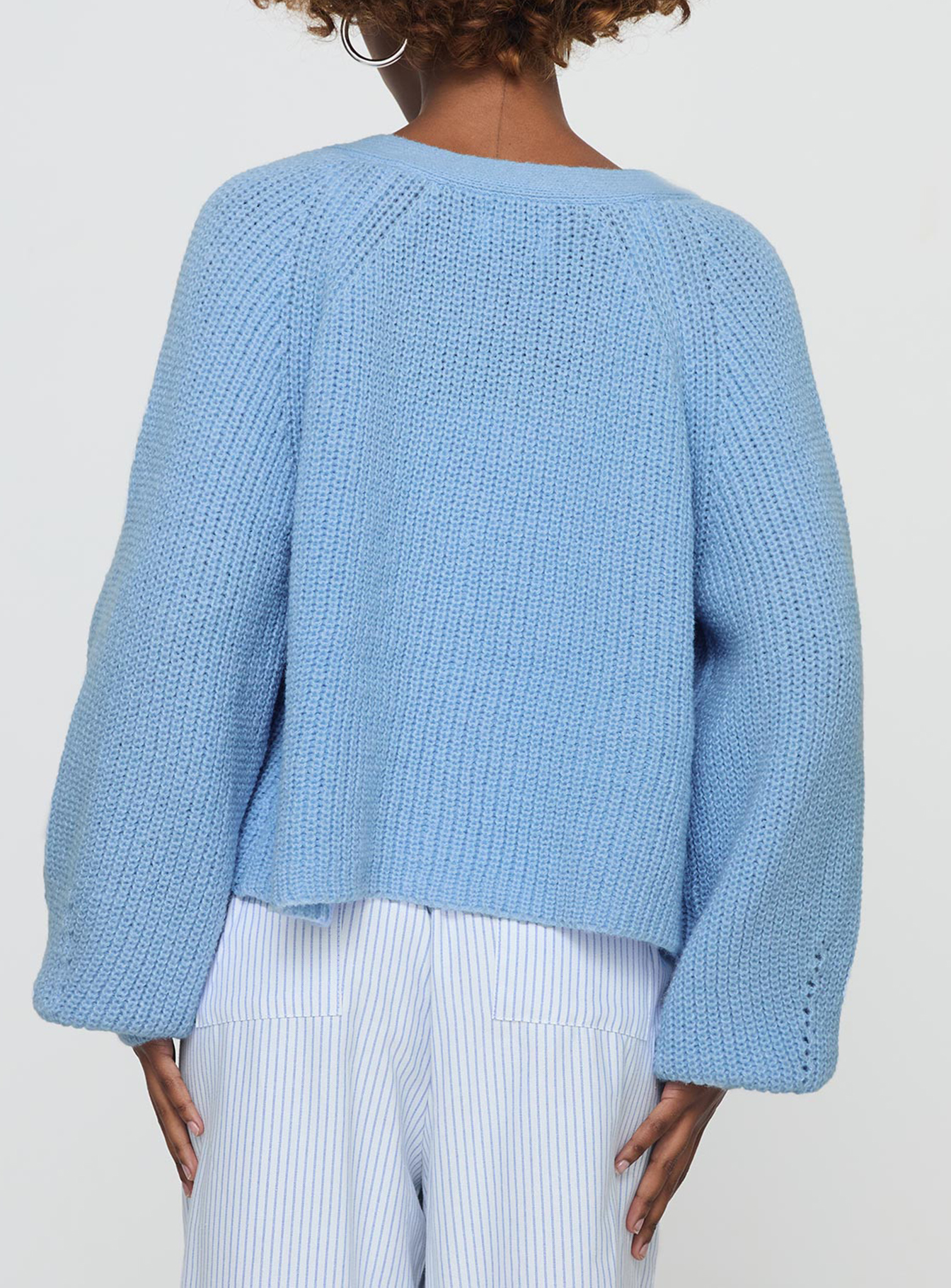 Leskie Cardigan Pale Blue