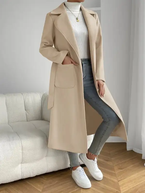 Essential Pocket Long Coat