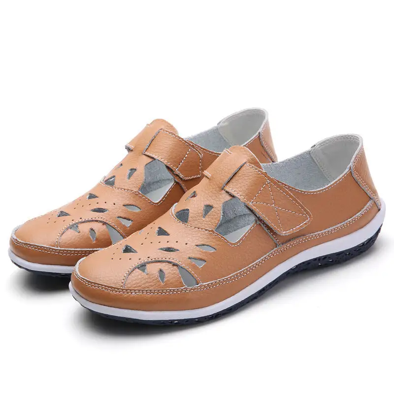 Cilool Retro Soft Soled Hollow Sandals