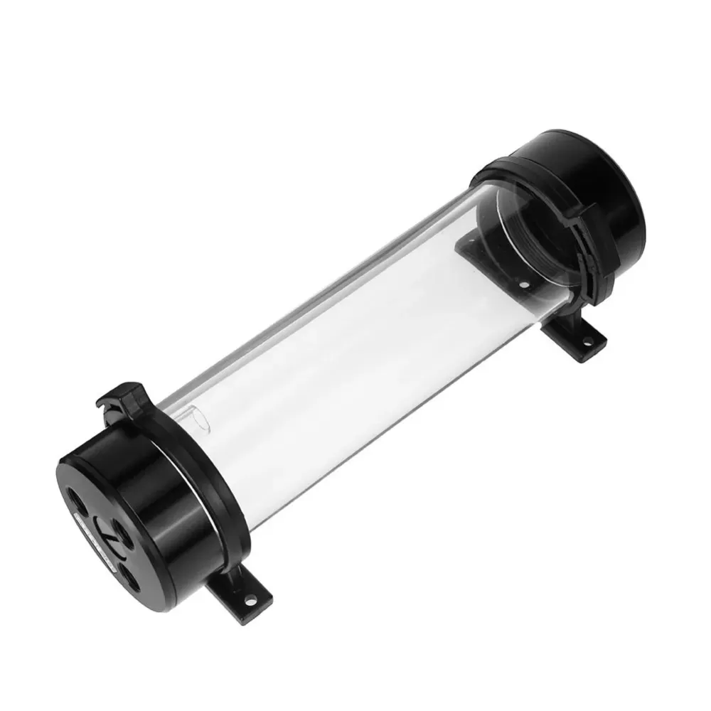 G1/4 Thread 234mm Cylinder Liquid Water Cooling Kit Radiator Tank Water Reservoir For PC Computer Component Water Cooling YSX-P