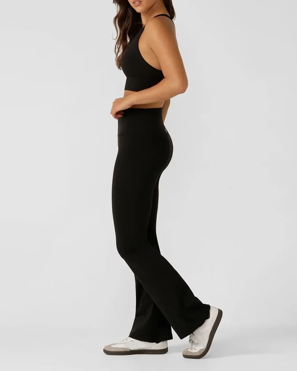 Lotus Flared Full Length Leggings