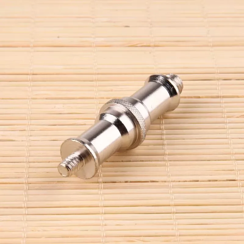 1/4 3/8 Spigot Stud Male Adapter Camera Screw for Umbrella Flash Light Trip