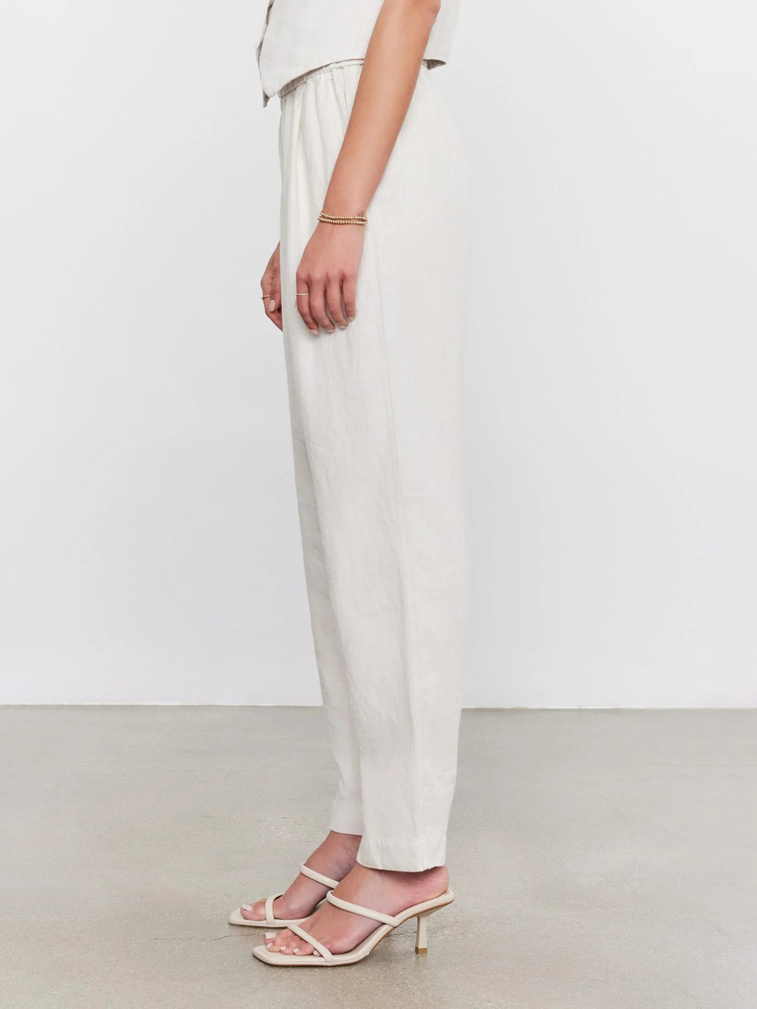 Jessie Heavy Linen Pant