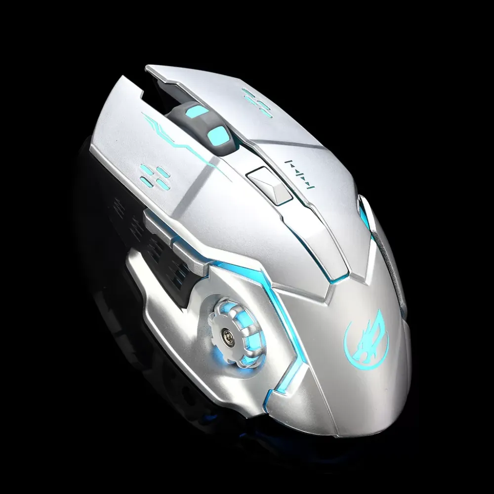 Charging Wireless Gaming Mouse with 6 Buttons USB Receiver Backlight Portable Ergonomic Computer Silent PC Gamer Desktop Gaming