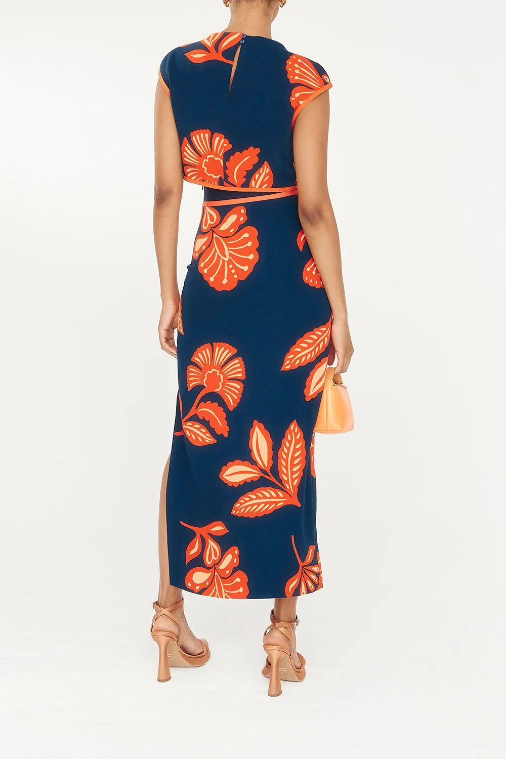 Artistic Leaf Dune Skirt