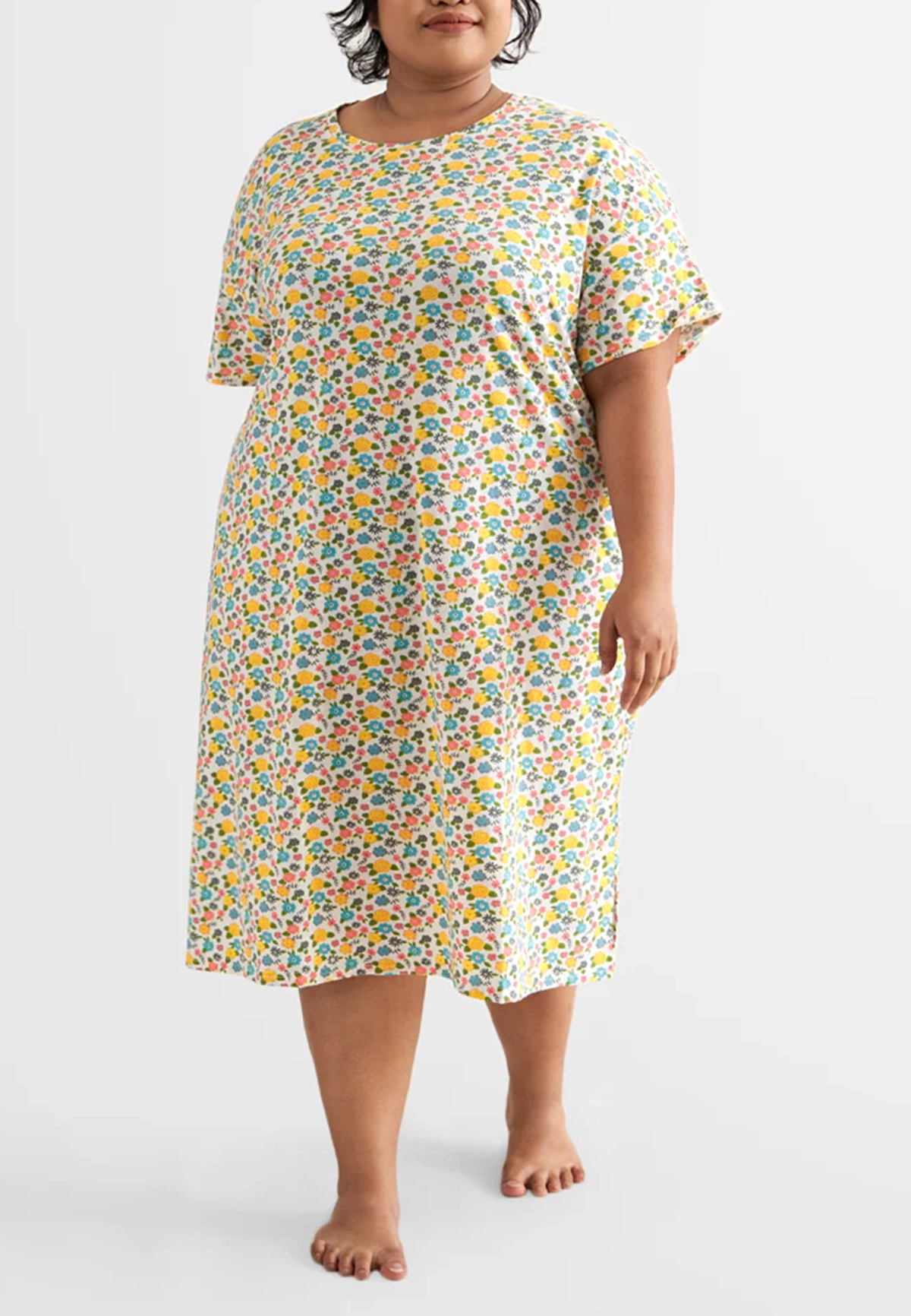 Floral Midi Sleep Dress