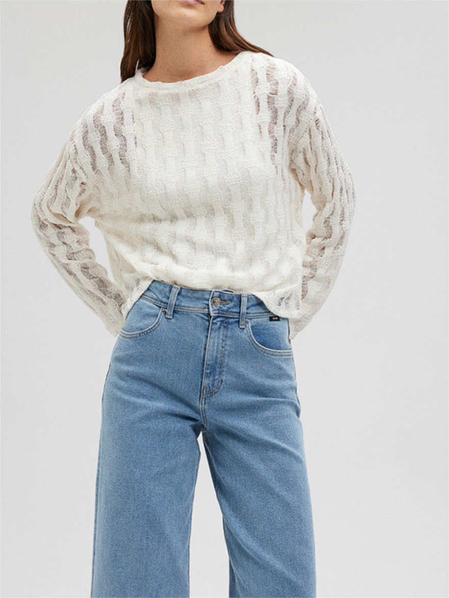 Woven Sweater