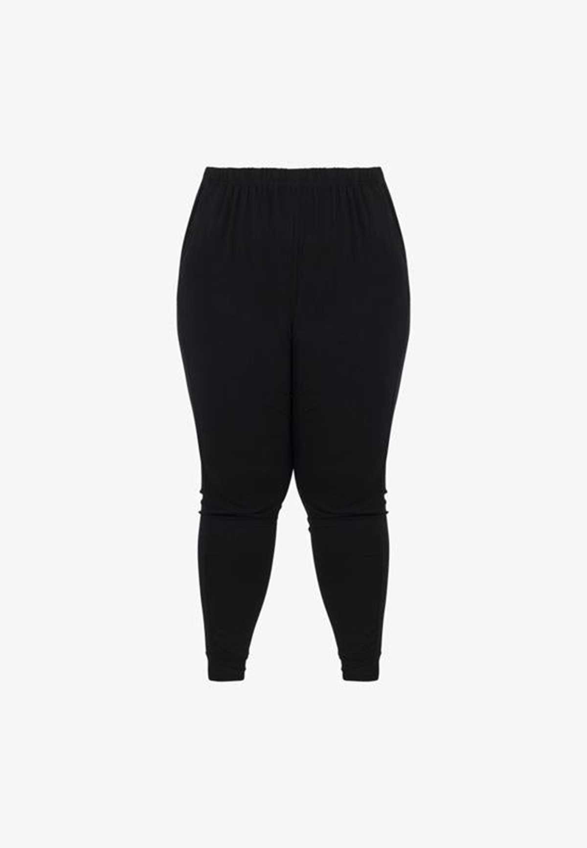 Relaxed Tapered Leggings - Black