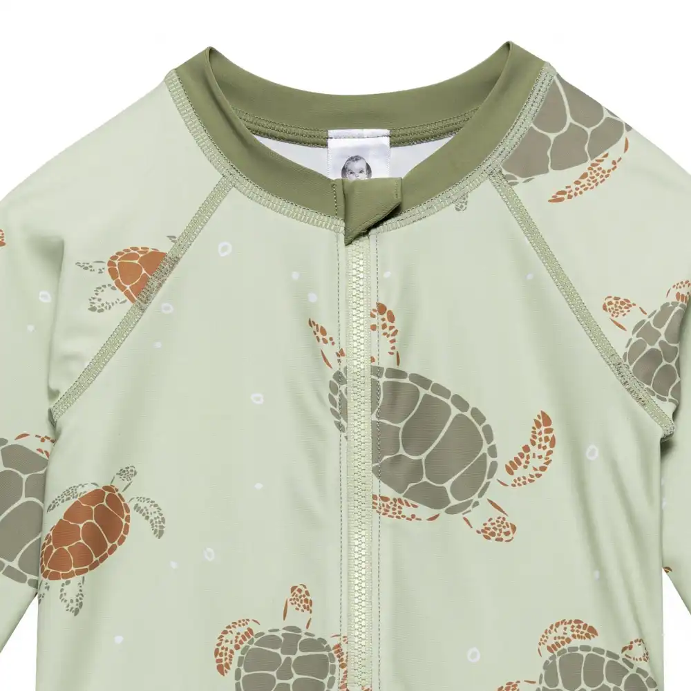 Toddler Boys Turtle Rashguard