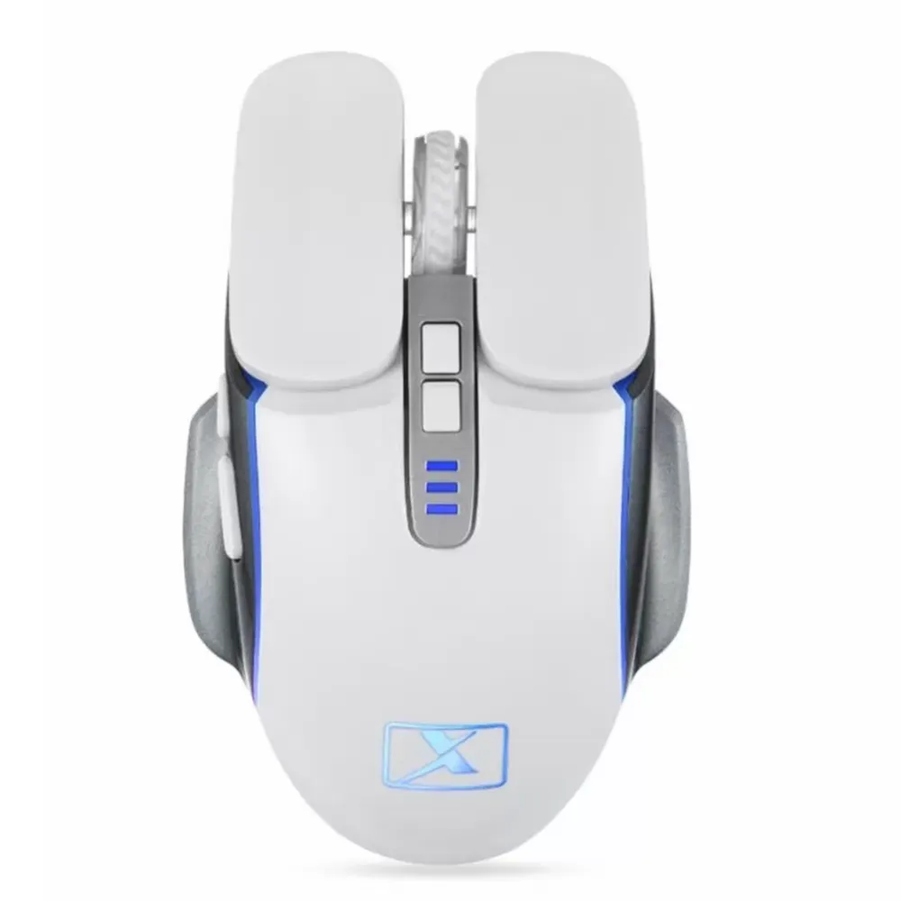 M215 2.4GHz 6 keys Wireless Gaming Mouse Rechargeable 2400 DPI 4-color breathing lamp Optical Mice,suitable for Laptops and pc