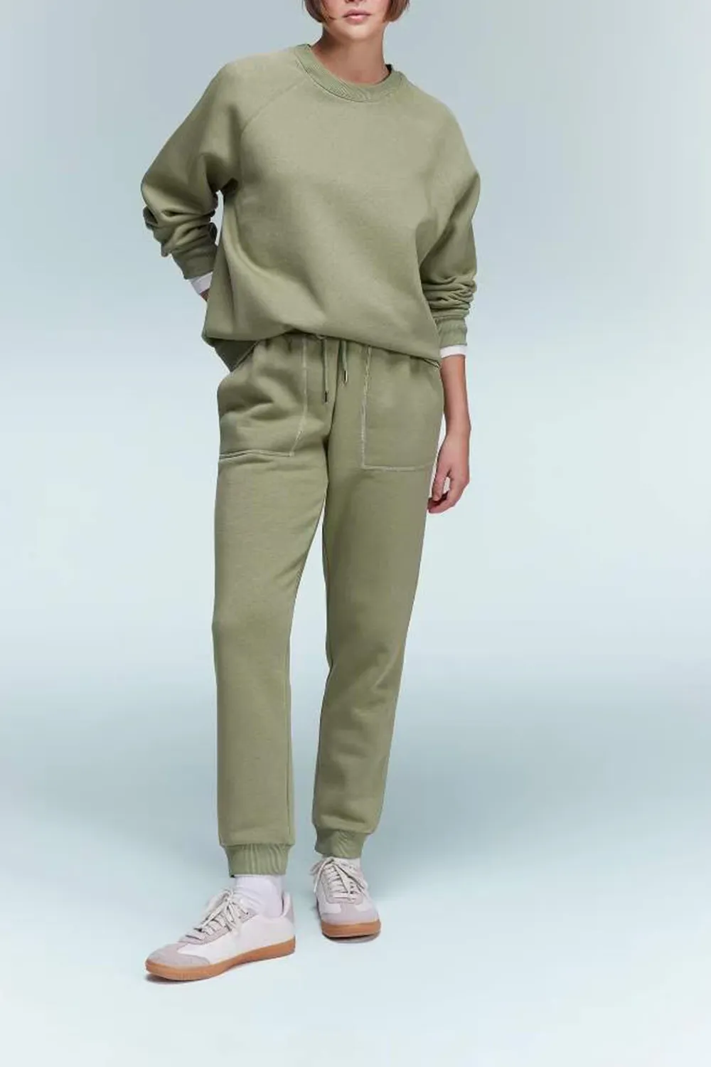 jogger Thick Sweatshirt Fabric Trousers