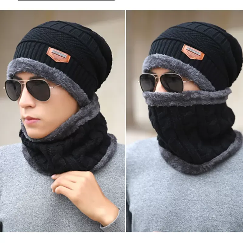 Winter Hat Fashion Designer Bucket Hat and Scalf for Man Woman Hats  Multiple Styles