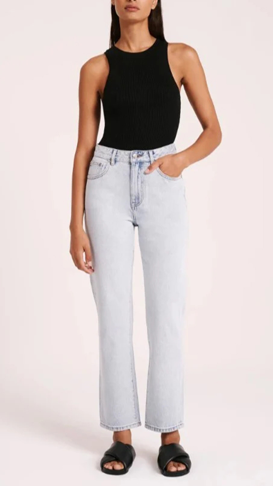 Organic Straight Leg Jean