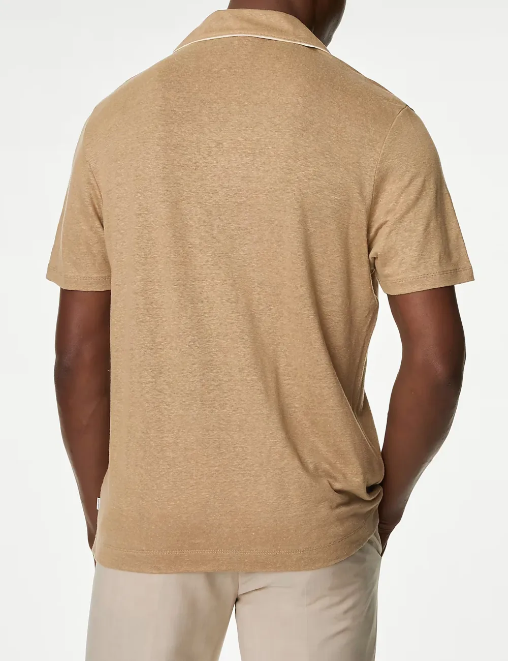 Linen Rich Polo Shirt