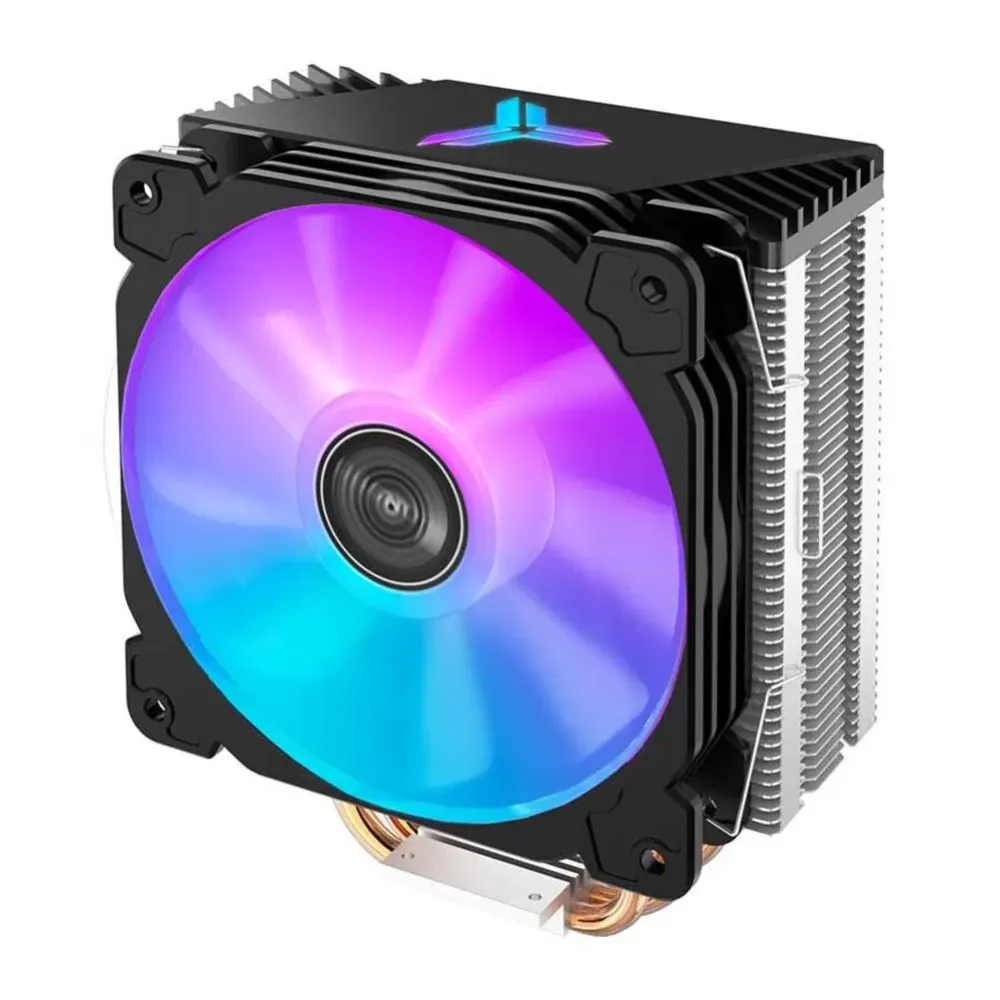 Jonsbo CR1000 Tower LED CPU Colorful Cooler Fan 4 Heatpipes PWM 4Pin Cooling Heat Sink for Intel/AMD Cooling Fan