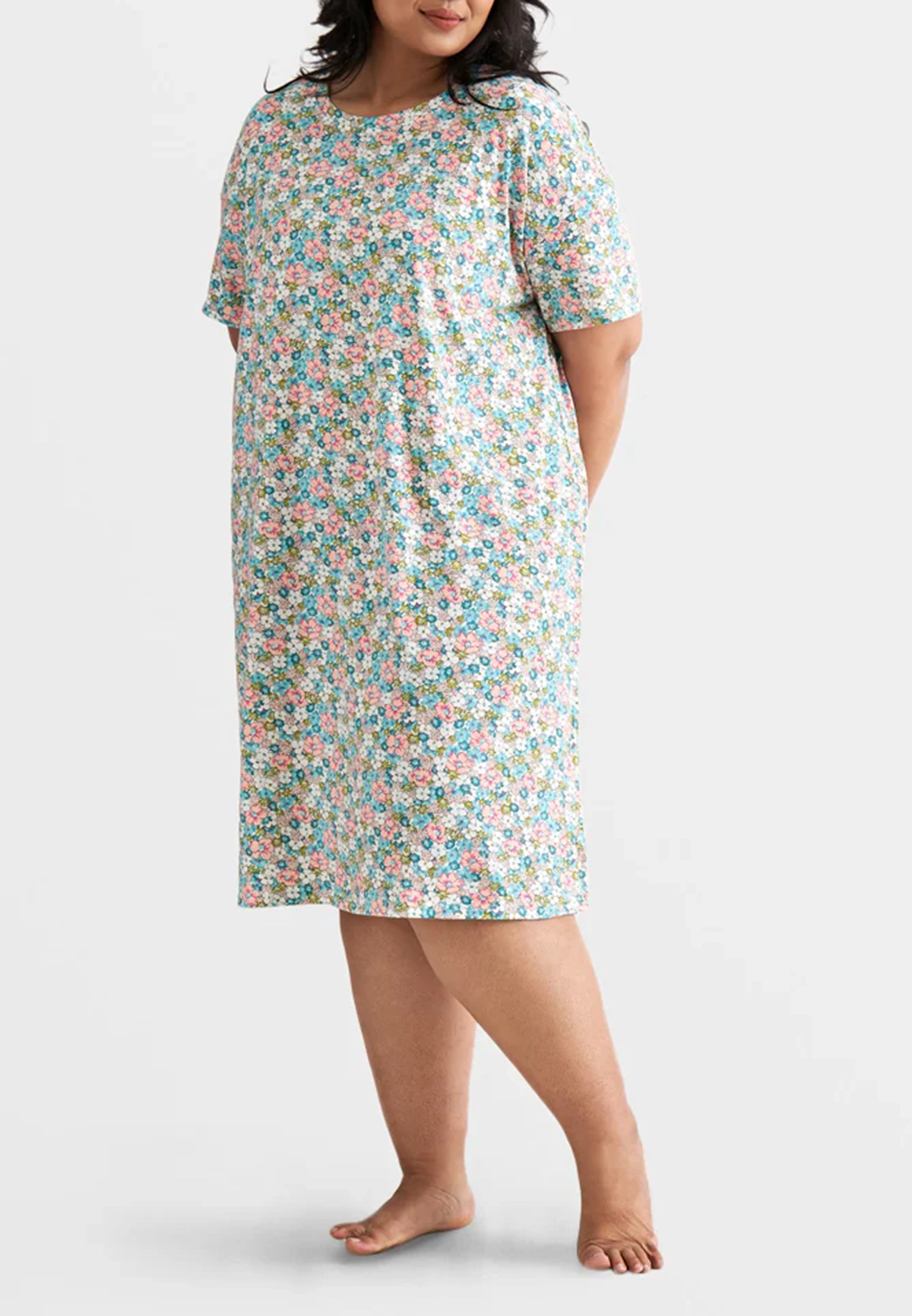 Floral Midi Sleep Dress