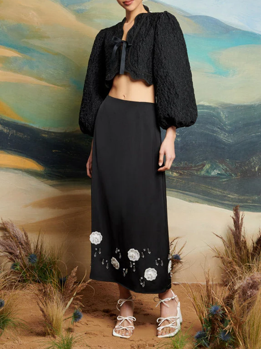 DREAM Desert Hearts Midi Skirt