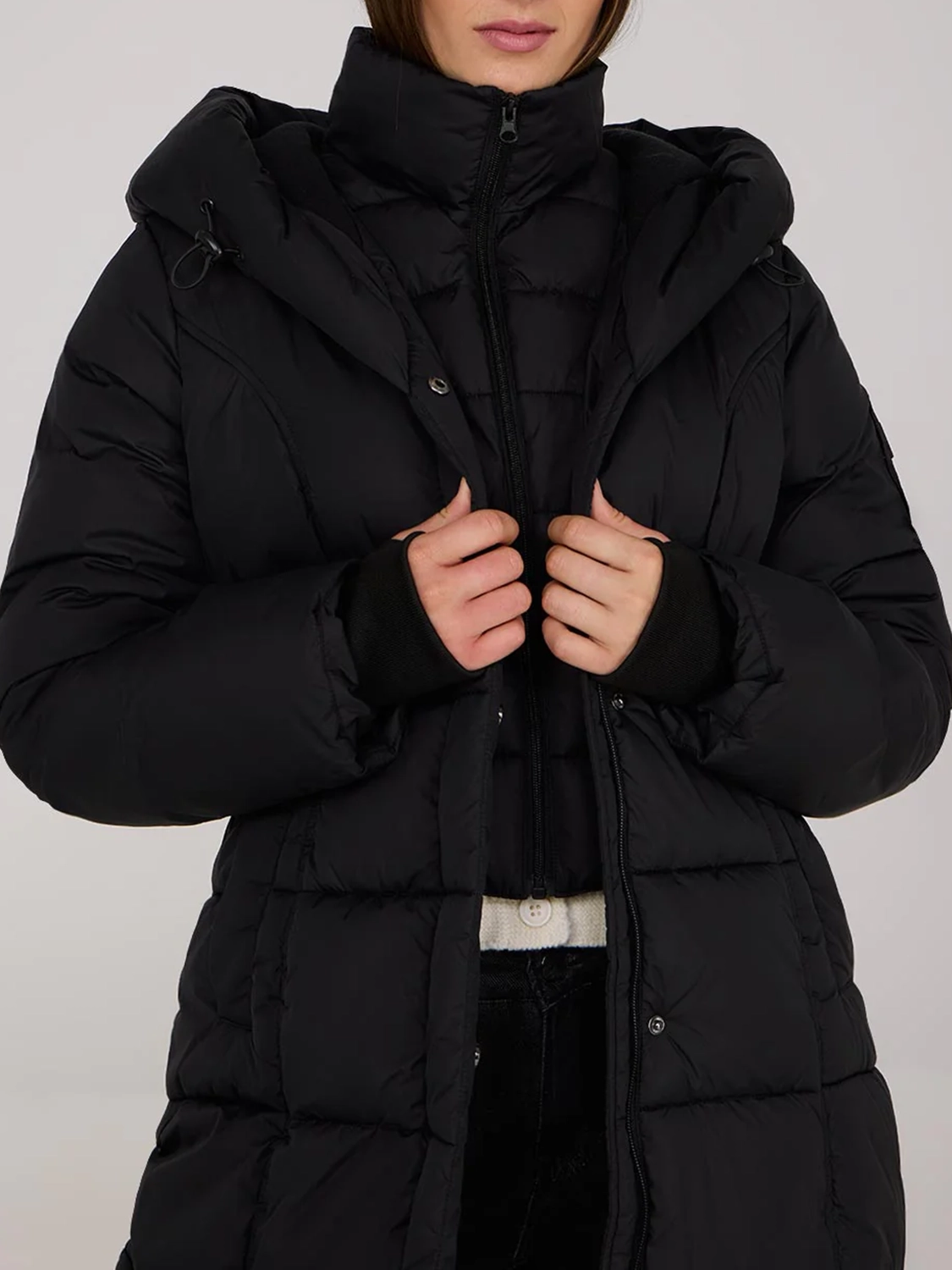 Mid-Length Fooler Puffer Jacket