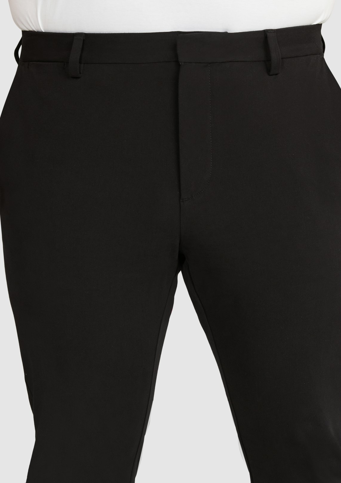 BLACK COMFORT FLEX CHINO