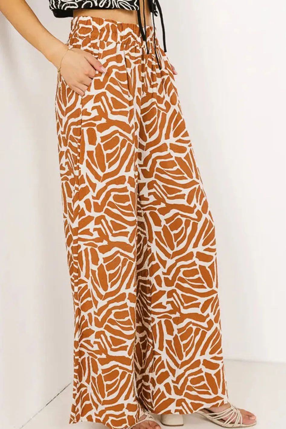 ANNIKA PRINTED PANTS