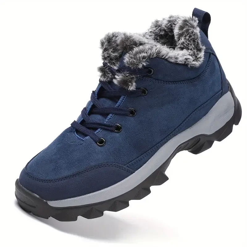 Warm Fleece Snow Boots Waterproof Non-Slip Orthopedic Support Winter Boots