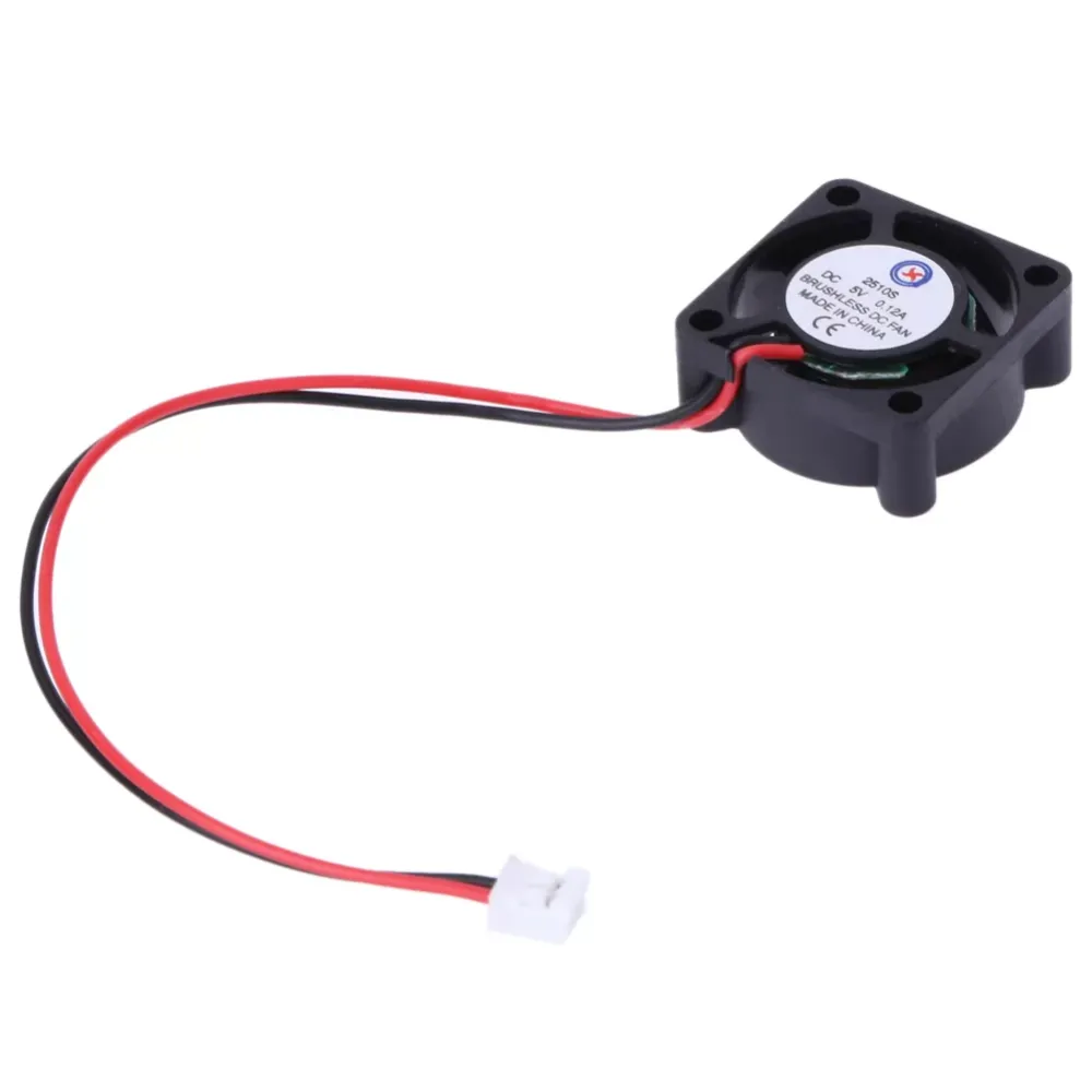 2510S 5V Cooler Brushless DC Fan 25*10mm Mini Cooling Radiator