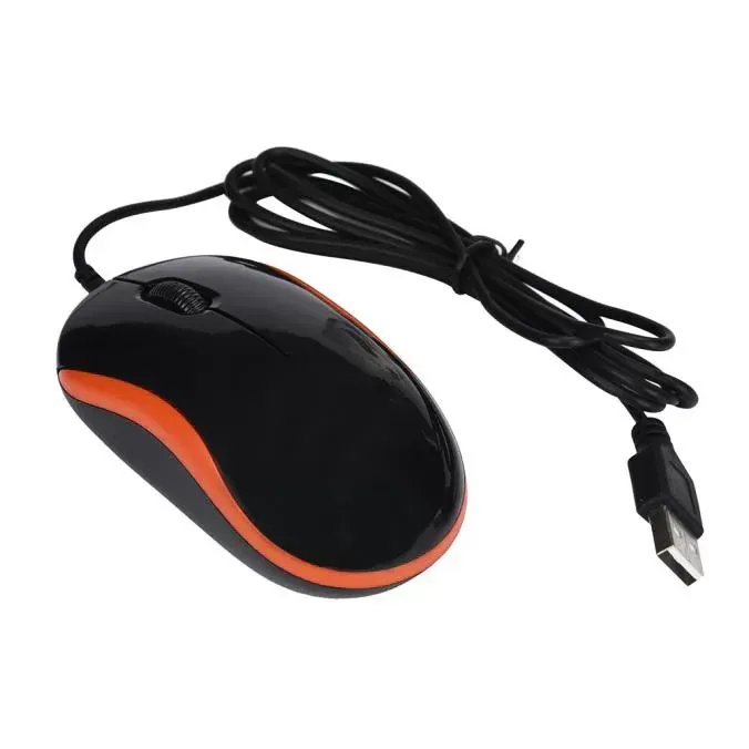 Optical USB LED Wired Game Mouse Mice Low noise Ergonomic Computer Silent PC Laptop Accessories