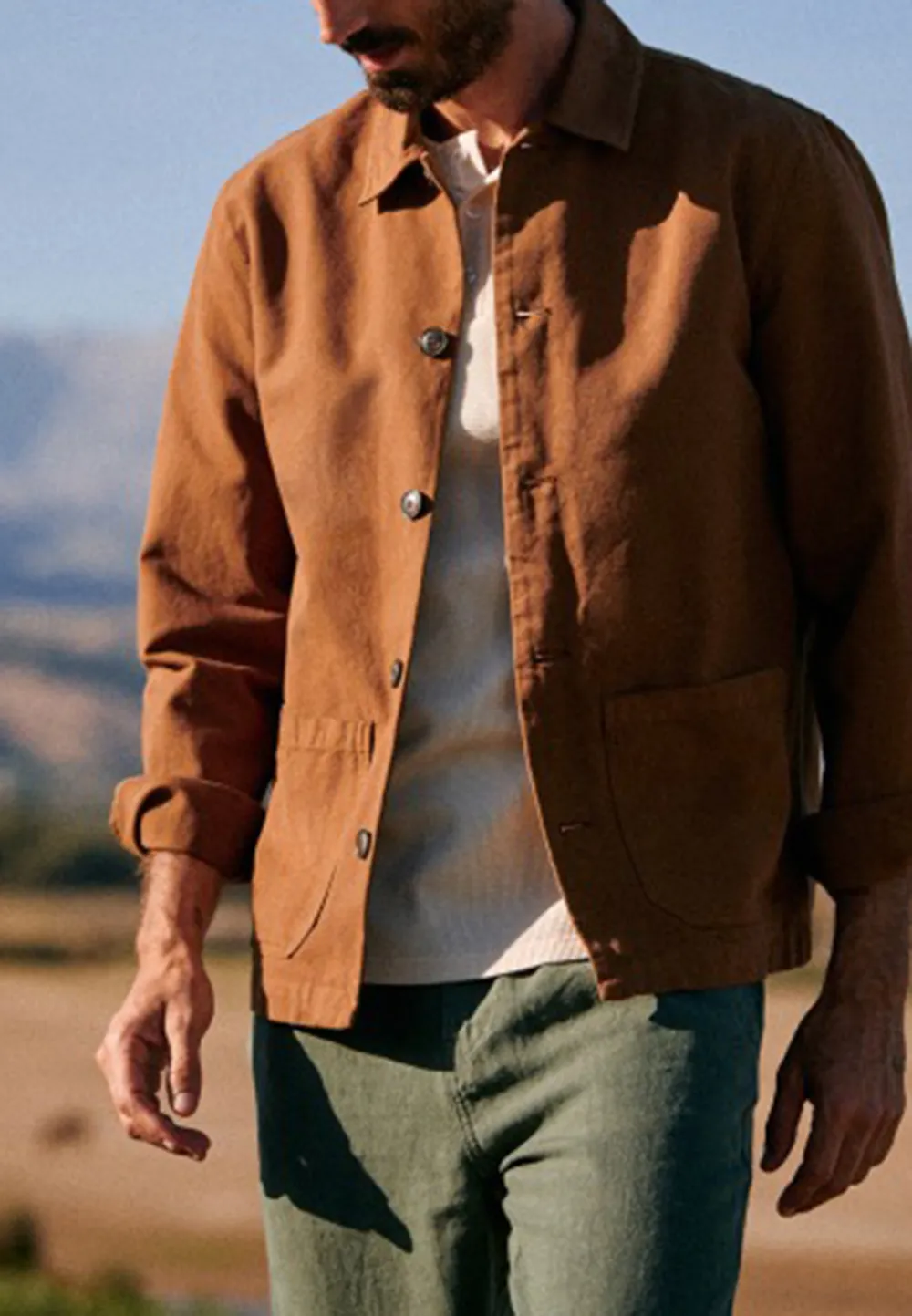 Tim Jacket-Light Brown