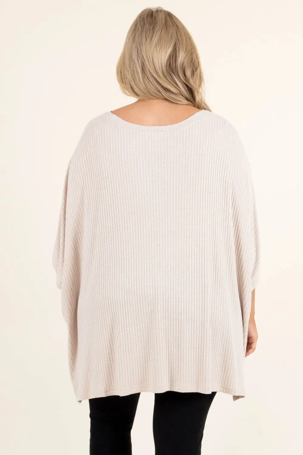 Chosen Path Poncho, Oatmeal