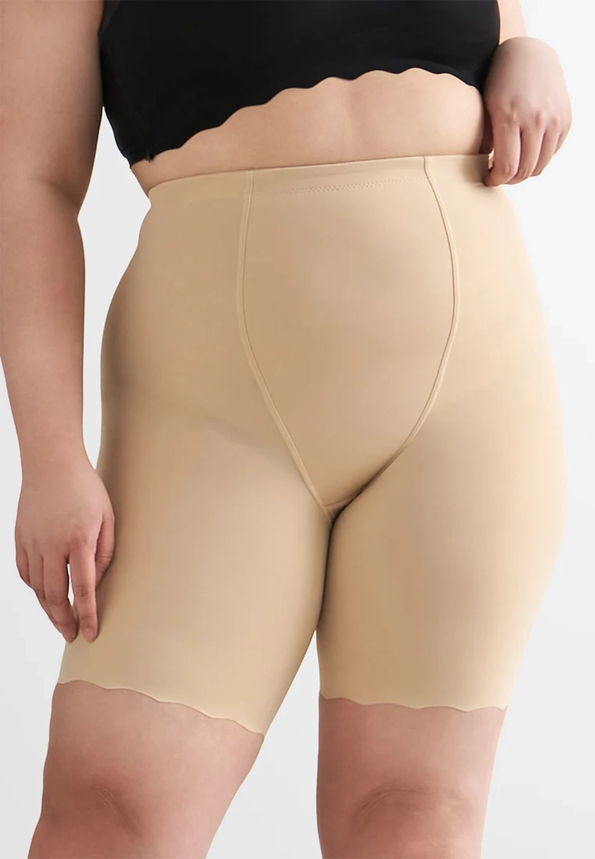 Plus Size Body Smoothing Seamless Inner Short Pants