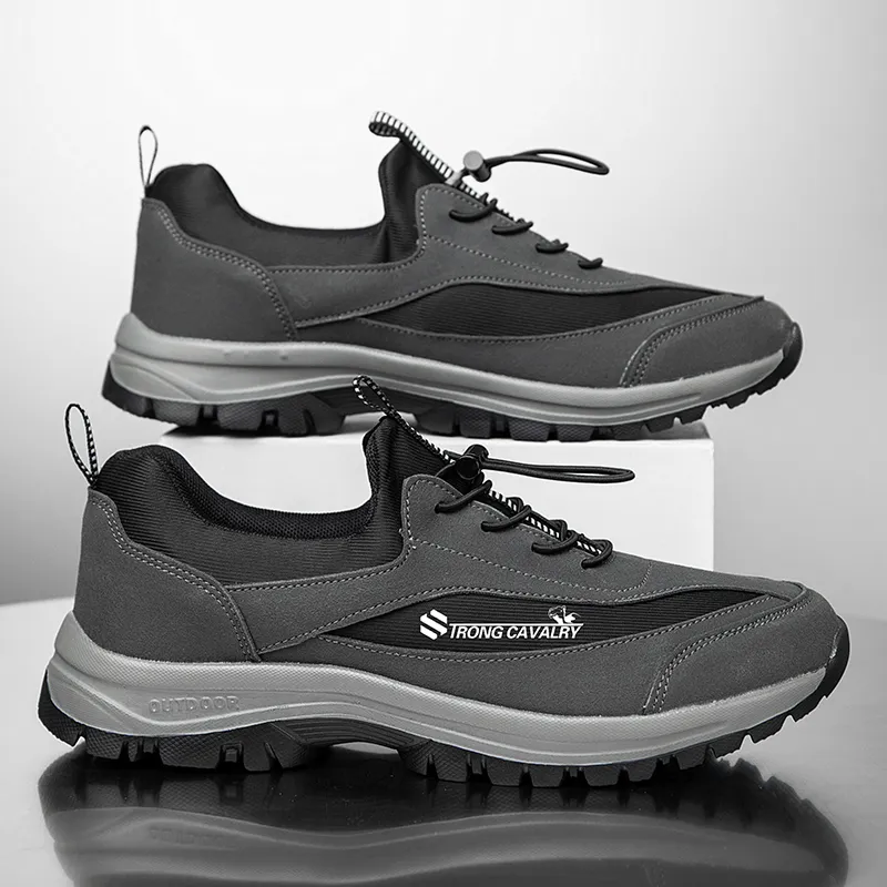 🔥Last Day Promotion 70% OFF 🎁 Men's Casual Leather Good Arch Support & Non-slip Outdoor Breathable Walking Shoes