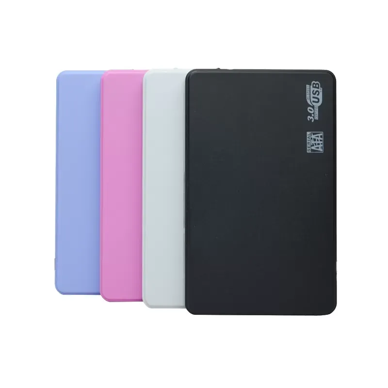 2.5 inch Hard Disk Case SATA USB3.0 USB2.0 HDD 5Gbps External Hard Drive Enclosure High Speed Support 6TB External SSD HDD Case