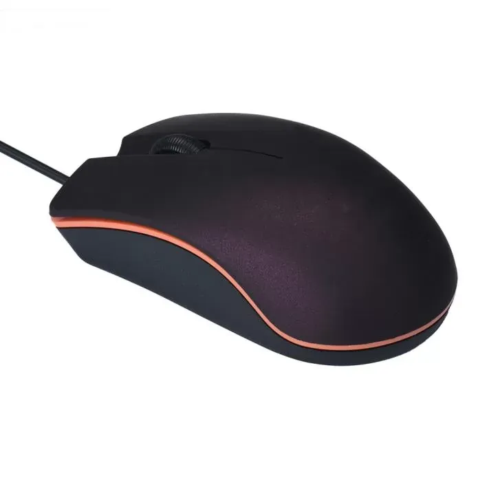 Optical USB LED Wired Game Mouse Mice Low noise Ergonomic Computer Silent PC Laptop Accessories PP