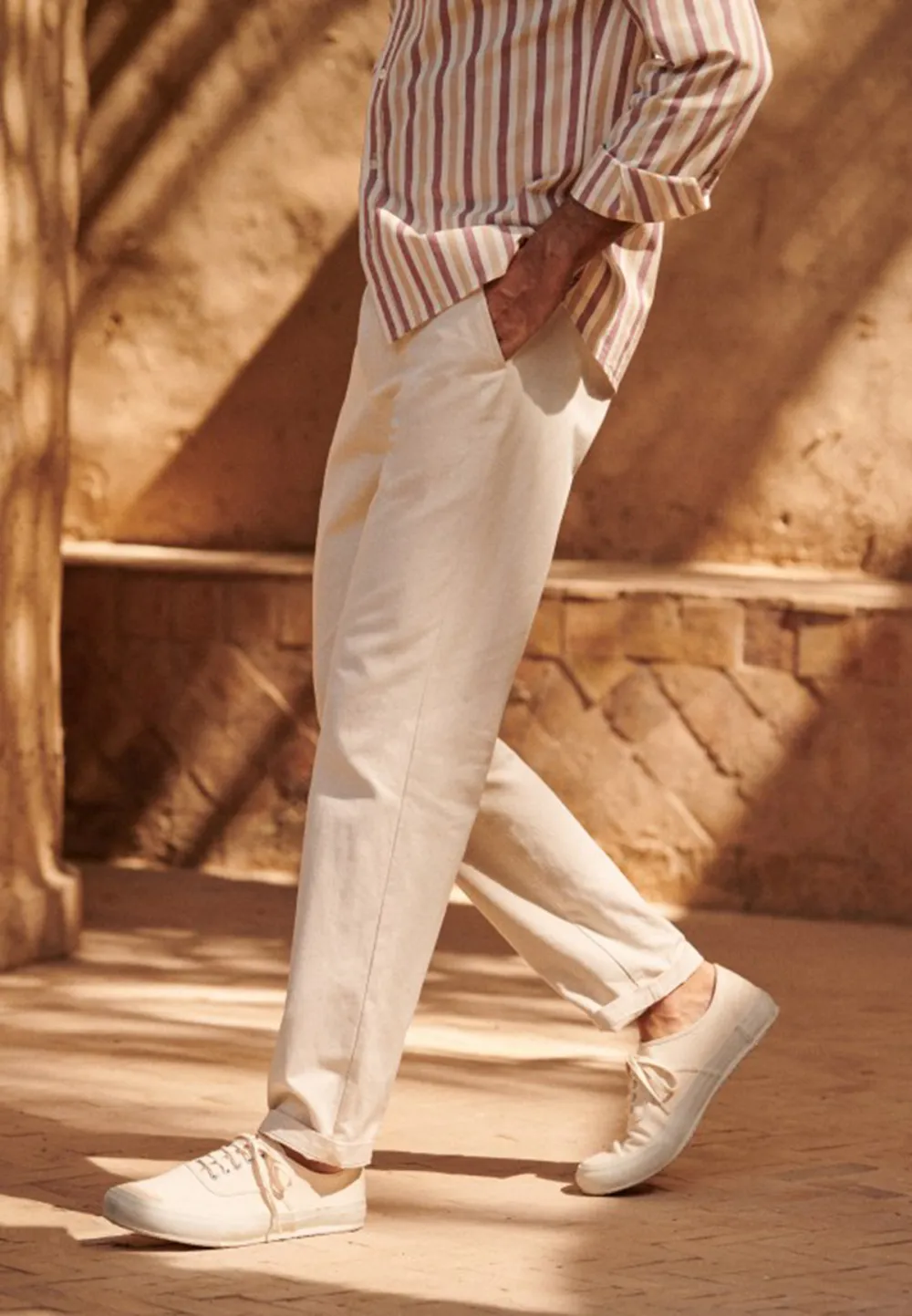 Danny Cotton Linen Trousers