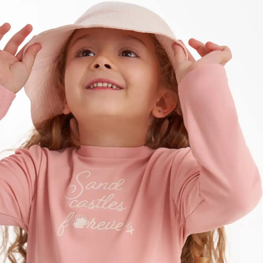 Toddler Neutral Blush Sunhat