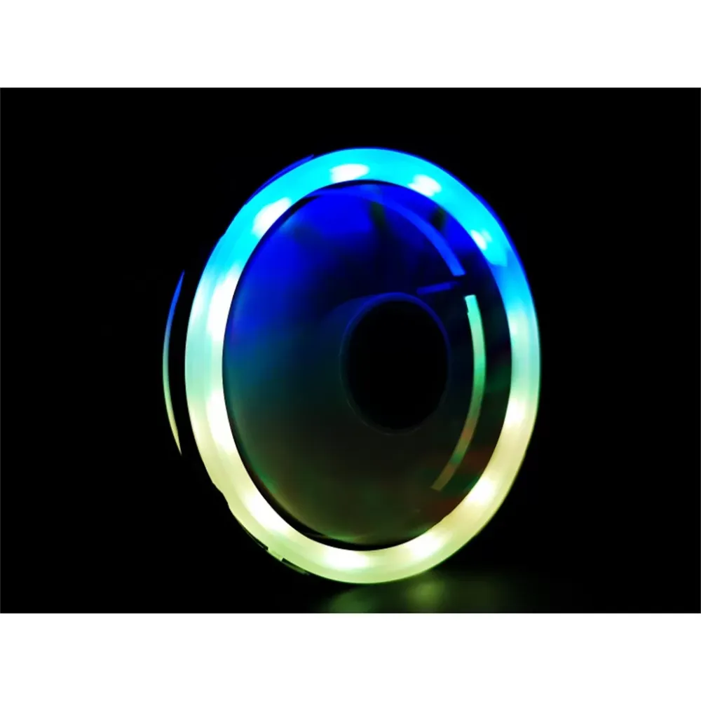 Dual Aperture RGB 12cm With 65 LED Light Cooling cool Computer CPU Radiator Fan Cooling Radiator Ventilador PC Cooler Master