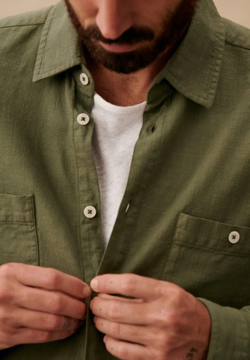 Claggan Buttoned Fastening Shirt