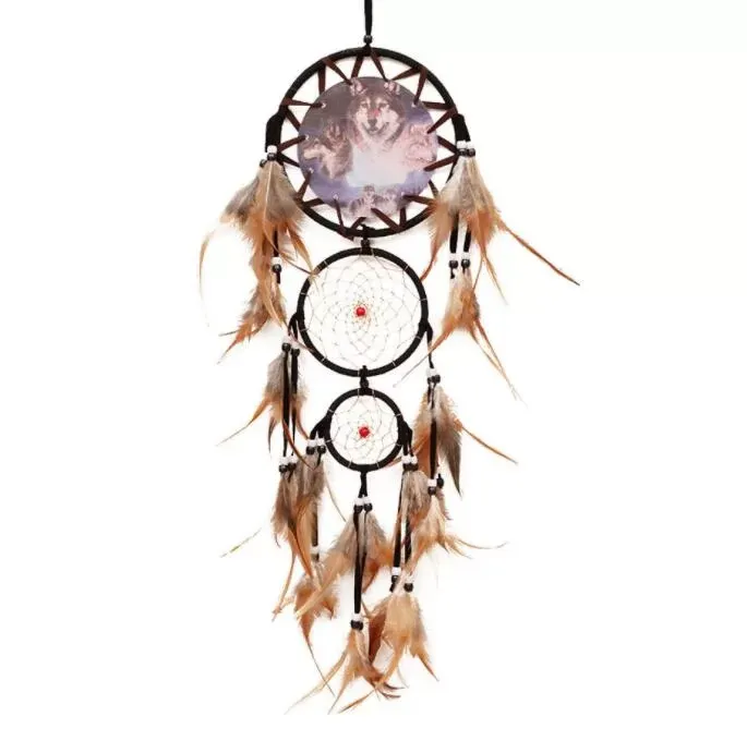 Wholesale Dream Indian Dream Catcher Pendant Bedroom Home Decor Fashion DIY Handmade Wall Hanging Dreamcatchers