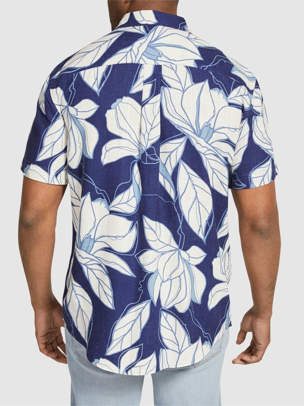 NAVY KEYLINE SHORT SLEEVE SHIRT