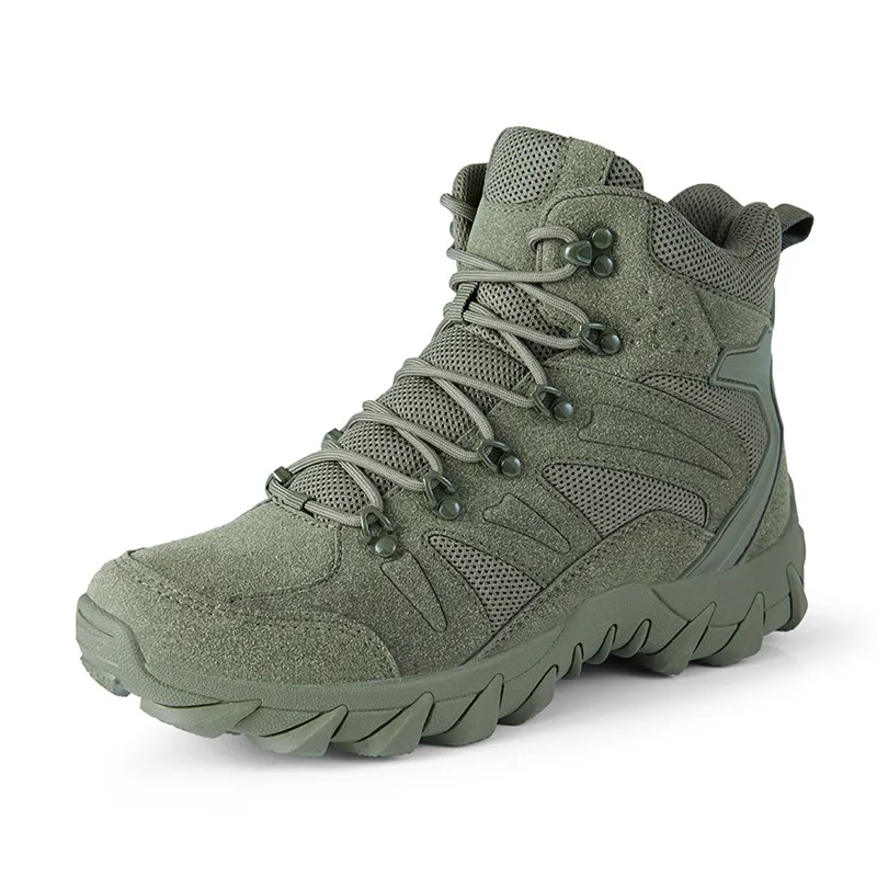 Men's Waterproof Wearable Outdoor Boots Work Boots Combat Boots