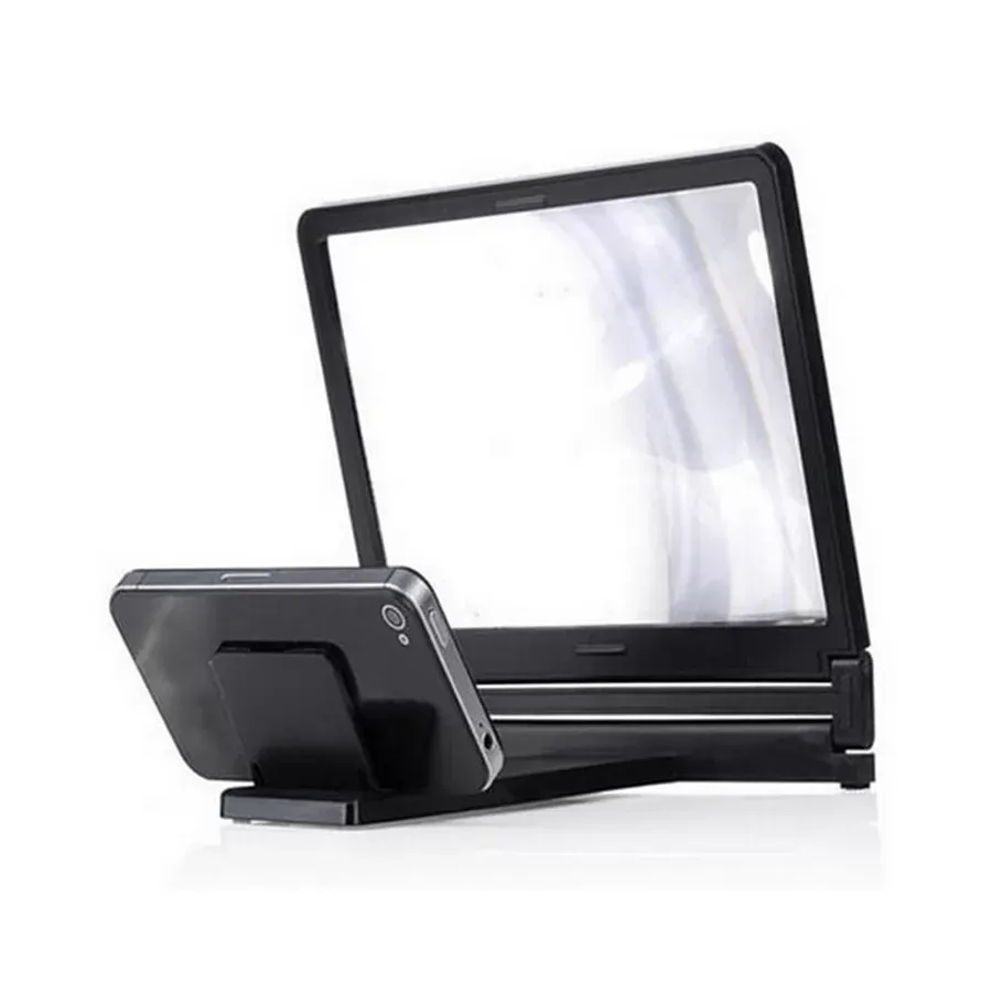 Newest Mobile Phone Screen Magnifier Eyes Protection Display 3D Video Screen Amplifier Folding Enlarged Expander Stand