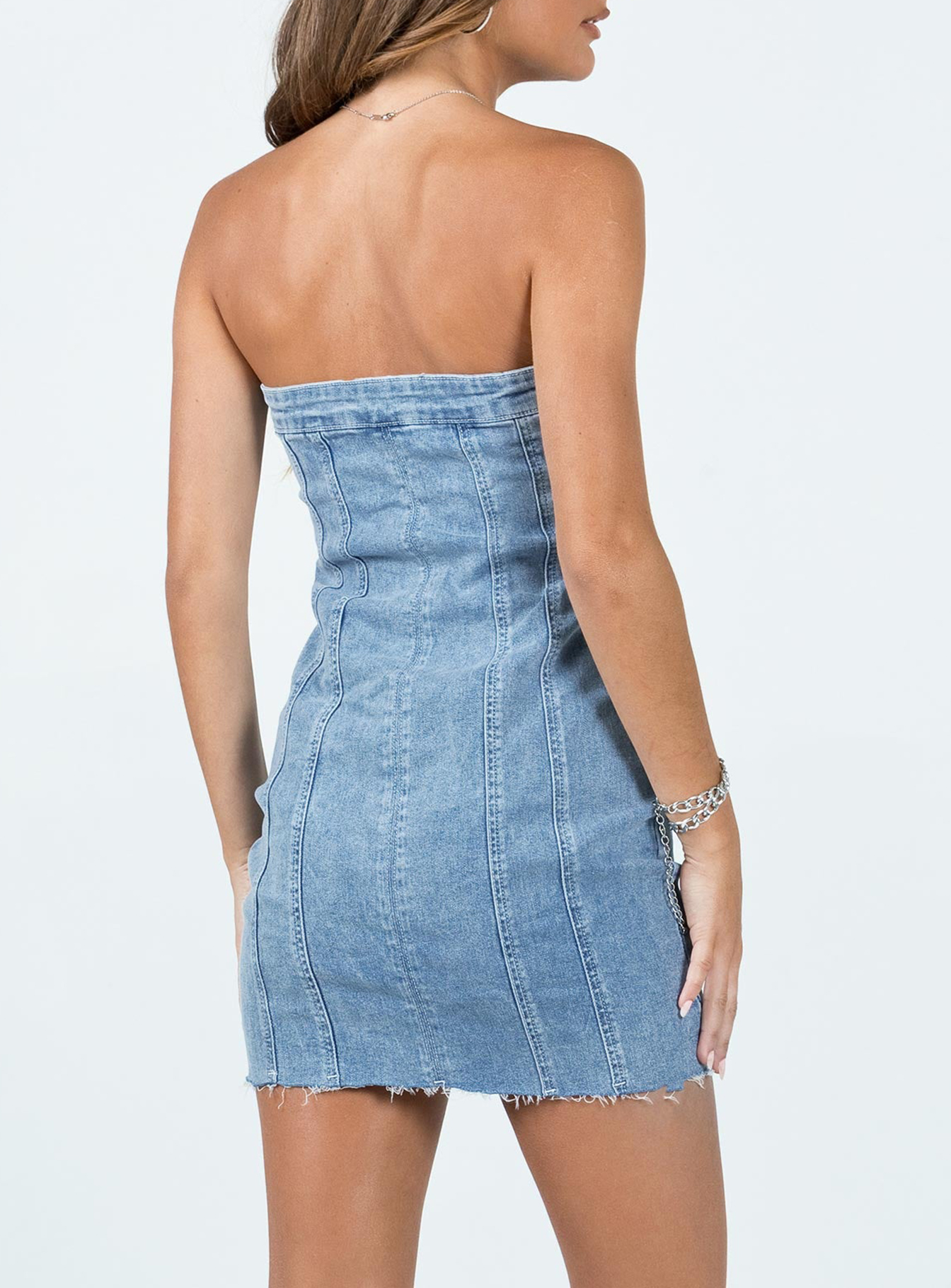 Houser Mini Dress Denim