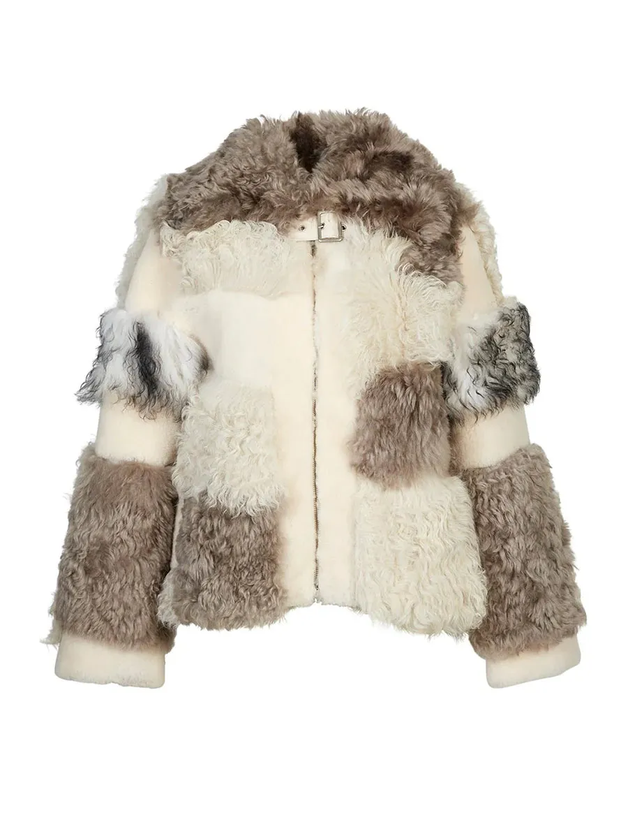 ENA PELLY SHAE SHEARLING JACKET