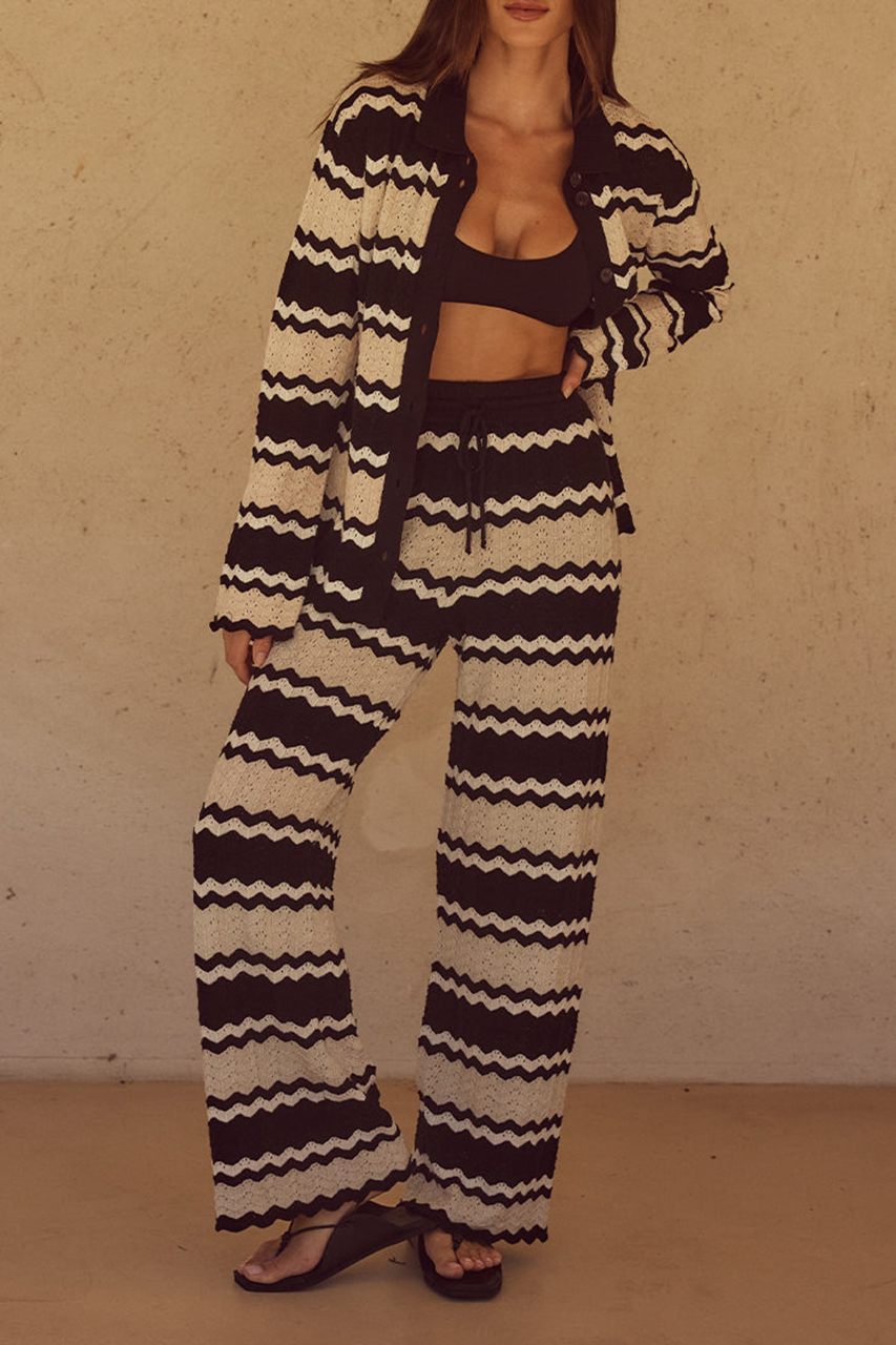 Black and white stylish pants