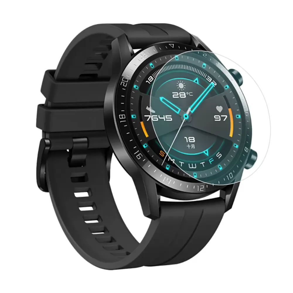 Glass Portable Smart Accessories 3xexplosion-proof Tpu Full Cover Screen Protector Film For Huawei Watch Gt2 46mm