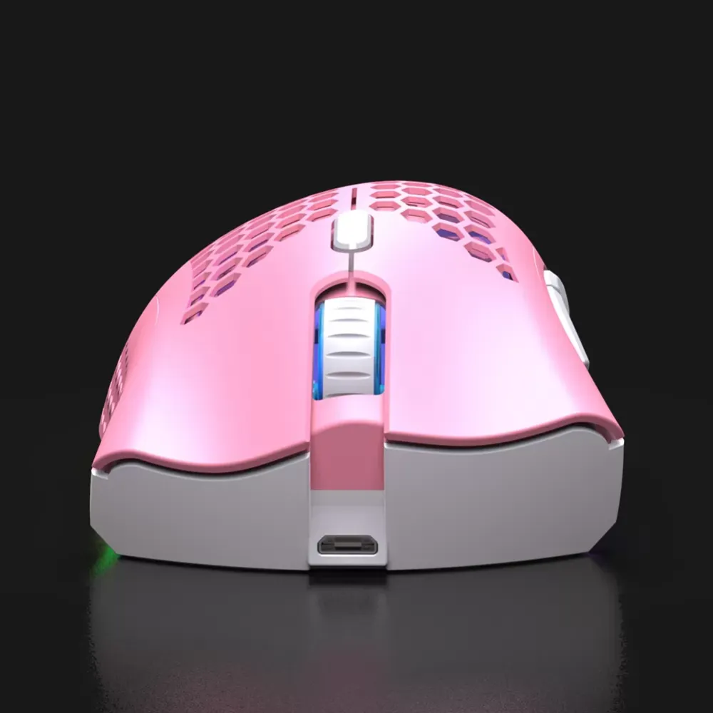 2.4GHz RGB Wireless Gaming Mouse Rechargeable Lightweight Hollow PC Mice,1600dpi three adjustable, suitable for laptops and pc