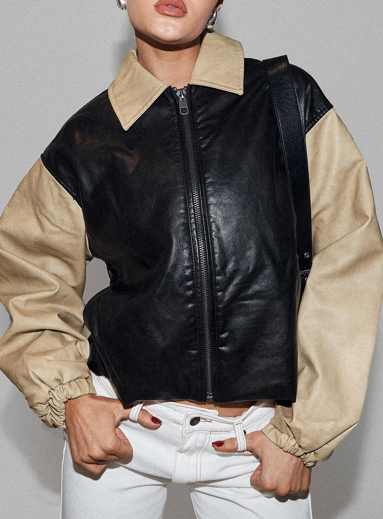 Nirvana Bomber Jacket Camel