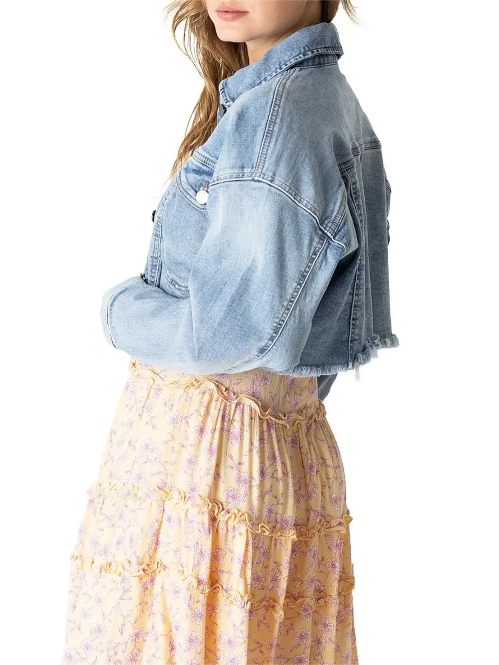 Yuma Crop Denim Jacket