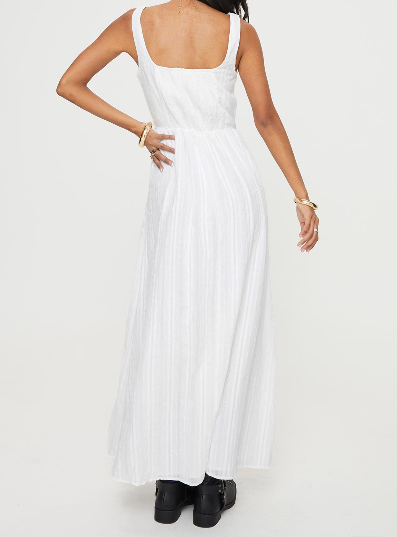 Lorinda Maxi Dress White