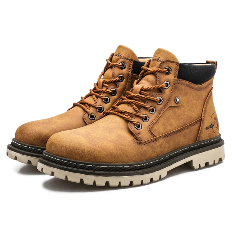 Men's Durable Stitching Hiking Boots Work Boots Chelsea boots